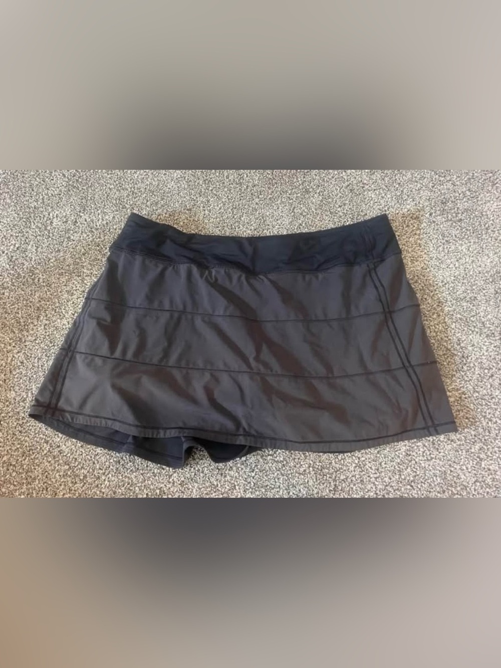 lululemon athletica Black Performance Skort